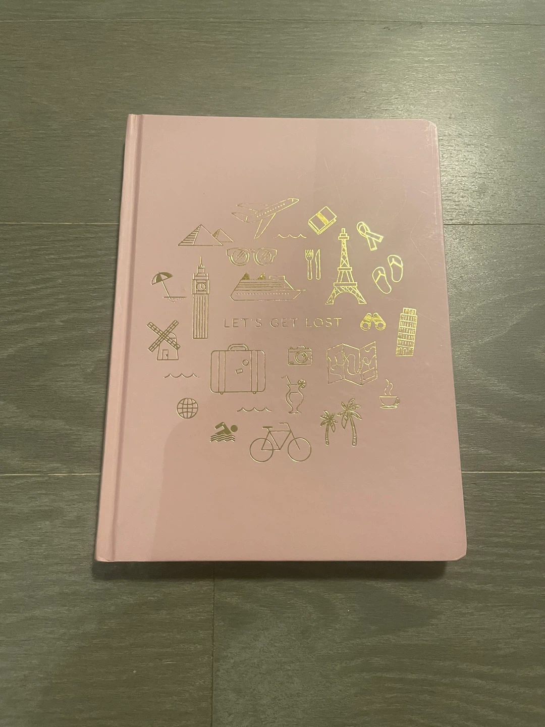 🏈Indigo Paper Let's Get Lost Travel Journal