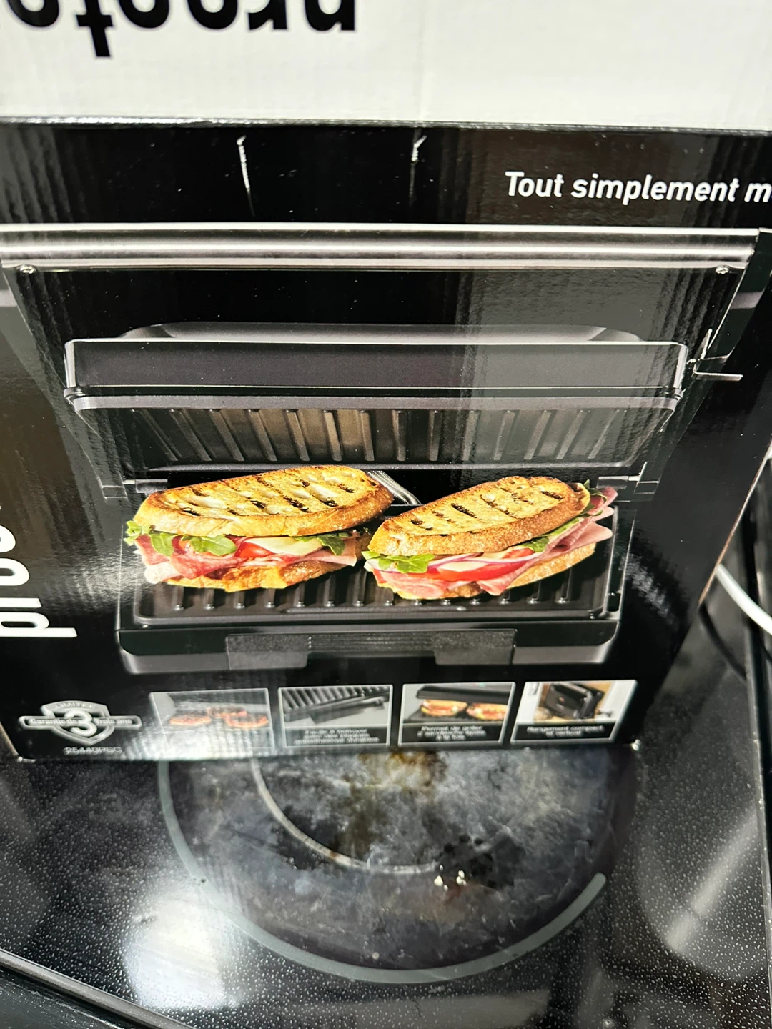 Proctor Silex 2-in-1 Panini Press and Grill 25440PSC - photo 2