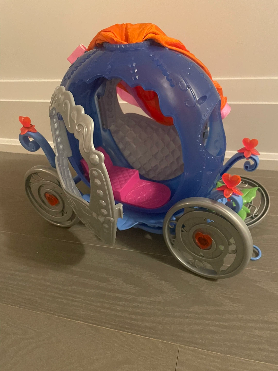 🏈Disney Princess Pumpkin Carriage and Horse Toy - photo 3