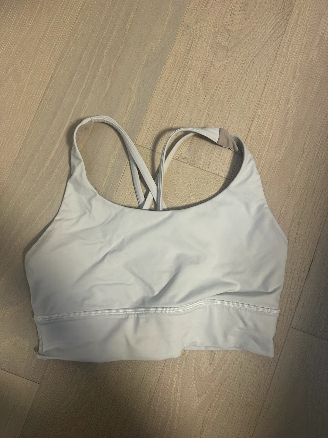 Lululemon Strappy Sports Bra White Size 6