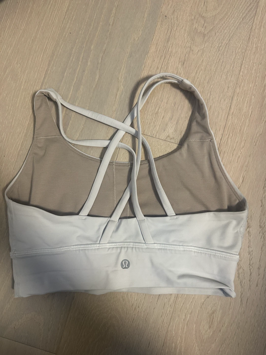 Lululemon Strappy Sports Bra White Size 6 - photo 2