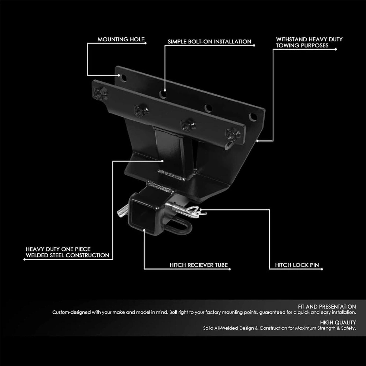 DNA Motoring Tow Hitch - Jeep Grand Cherokee - BNIB - photo 4