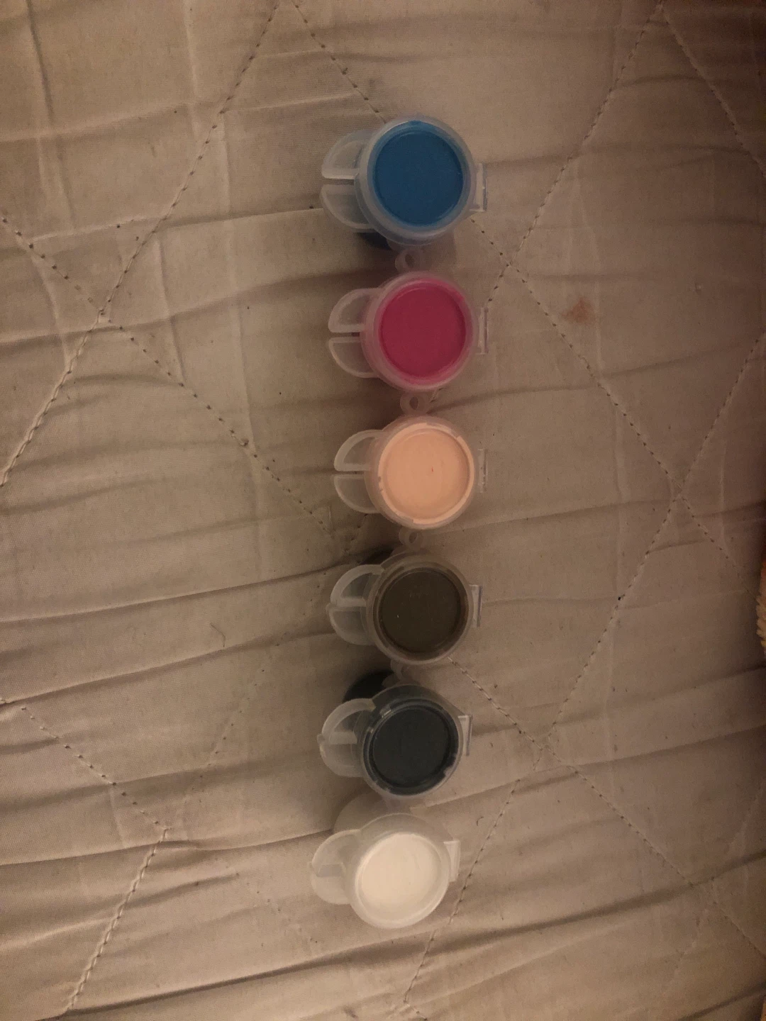 Set of 6 Small Paint Pots