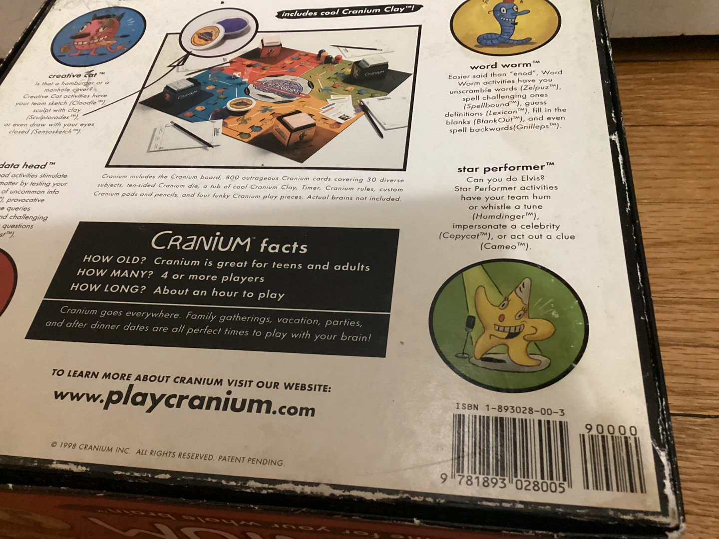 🏈 Cranium Board Game - photo 2