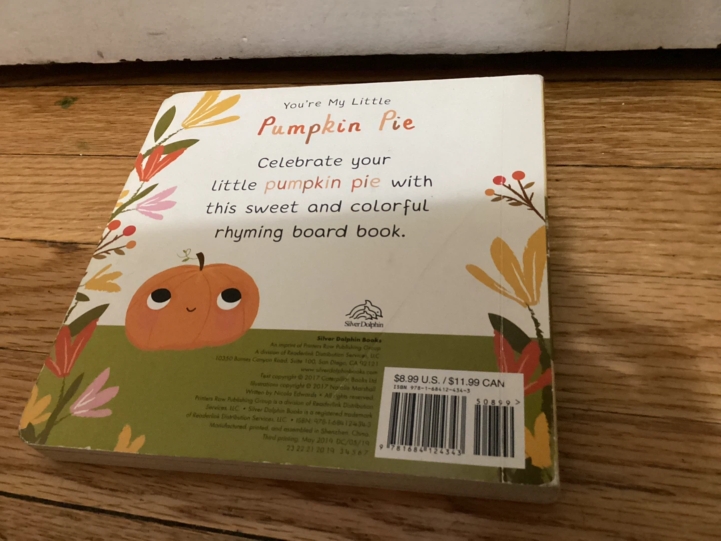 🏈 You're My Little Pumpkin Pie Board Book - photo 2