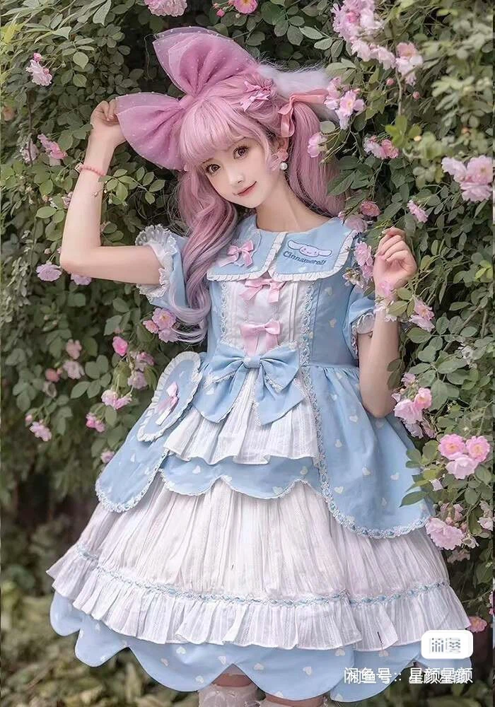 Cinnamoroll Lolita-style Dress