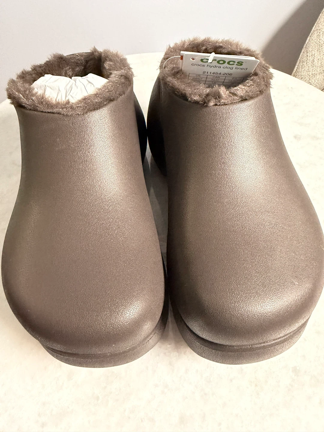 Crocs Hydra Lined Clog Brown m6/w7 - photo 3