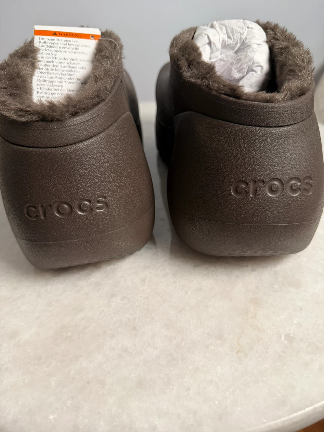 Crocs Hydra Lined Clog Brown m6/w7 - photo 4