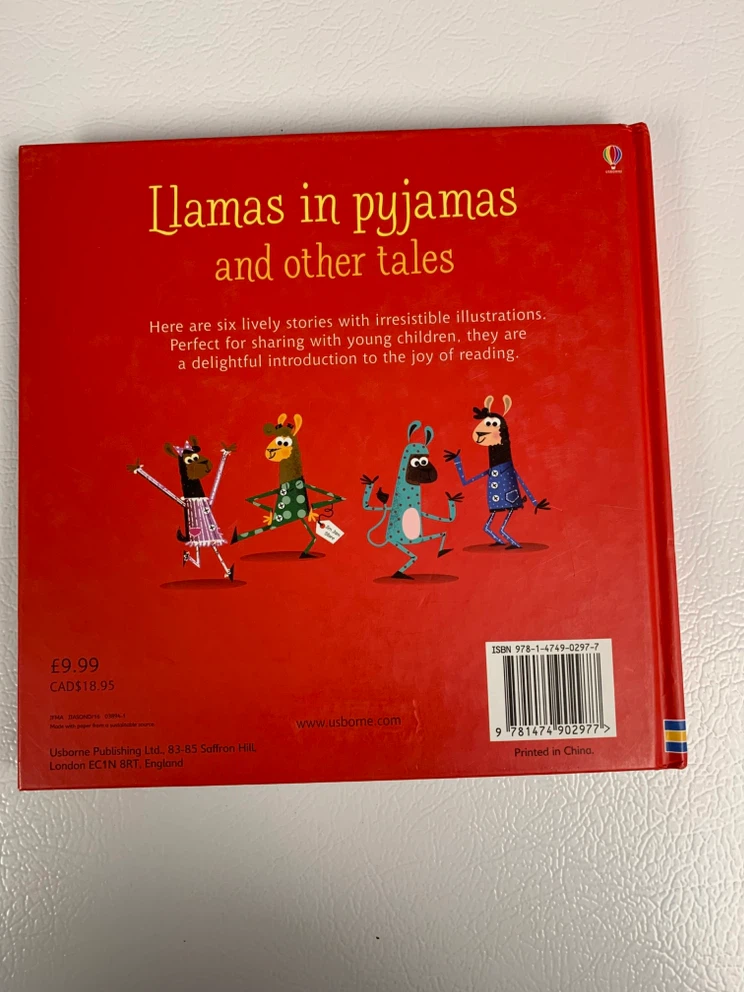 🏈 Usborne Phonics Stories: Llamas in Pyjamas and Other Tales - photo 2