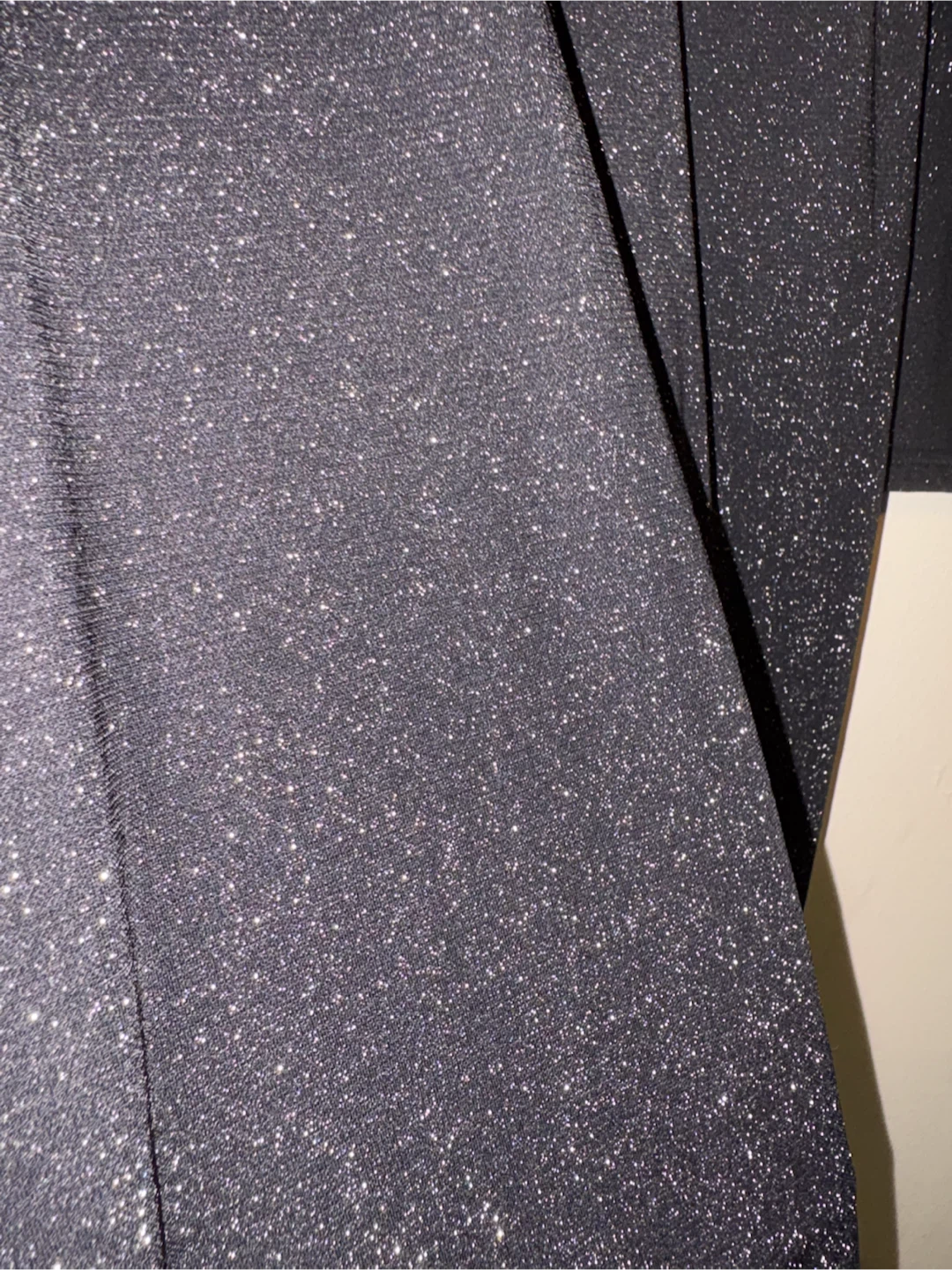 🏈 SHEIN Glittery Black Long Sleeve Dress - photo 2