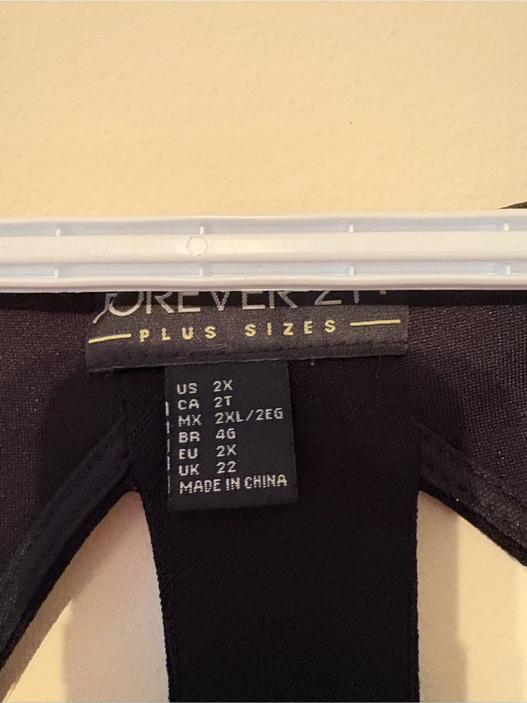 🏈 Forever 21 Plus Size Black Dress - photo 3