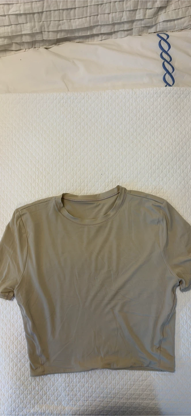 Lululemon Wundermost Ultra-Soft Nulu Cropped T-Shirt - photo 2
