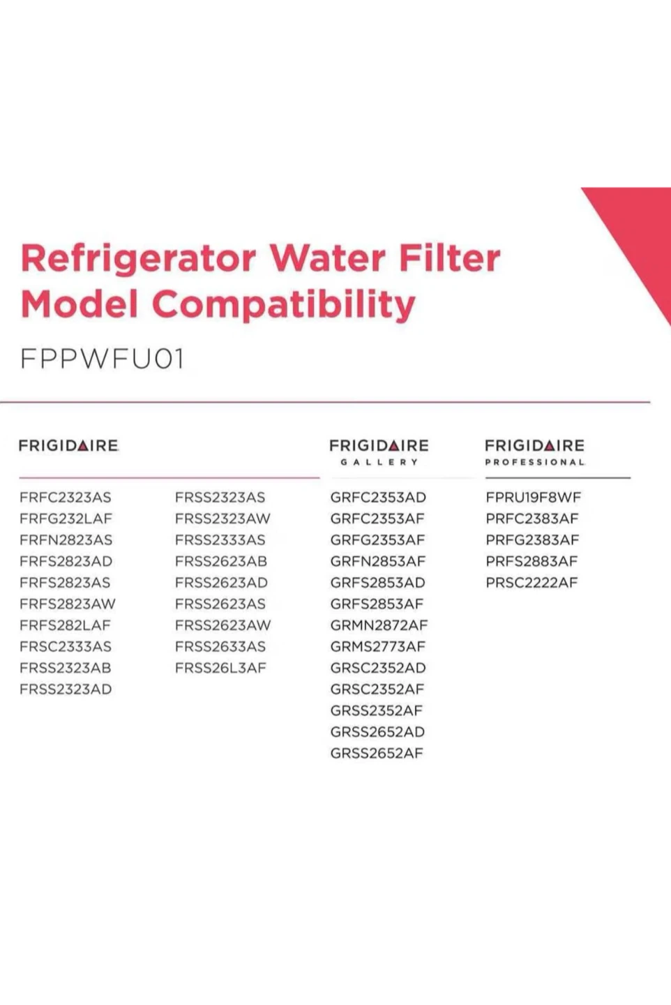 Frigidaire PurePour PWF-1 Water & Ice Refrigerator Filter - photo 5
