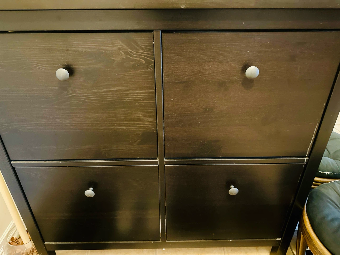 IKEA Shoe Storage Cabinet - Black - photo 4