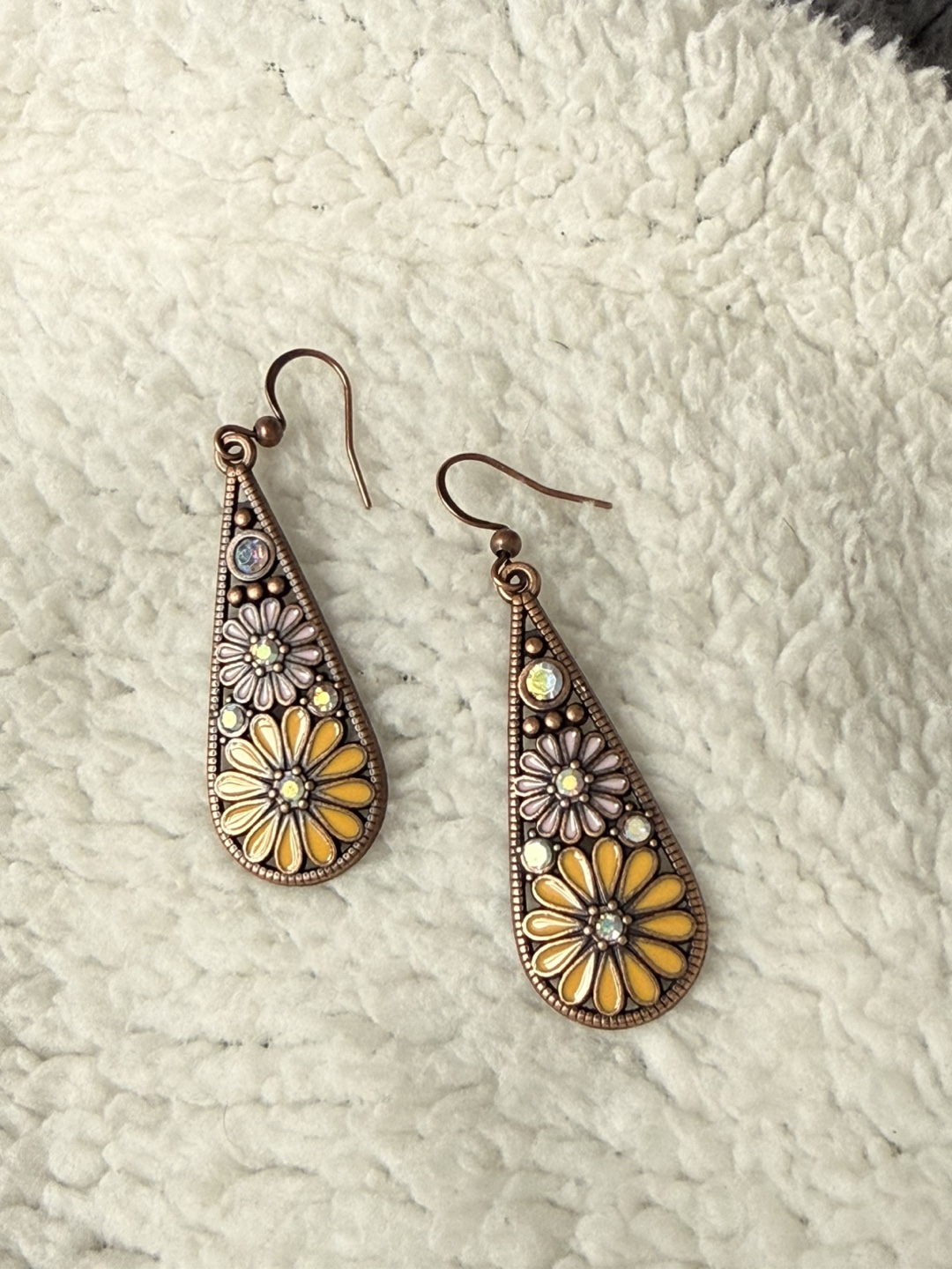 Boho Daisy Drop Earrings 🌸 | NEW - photo 2