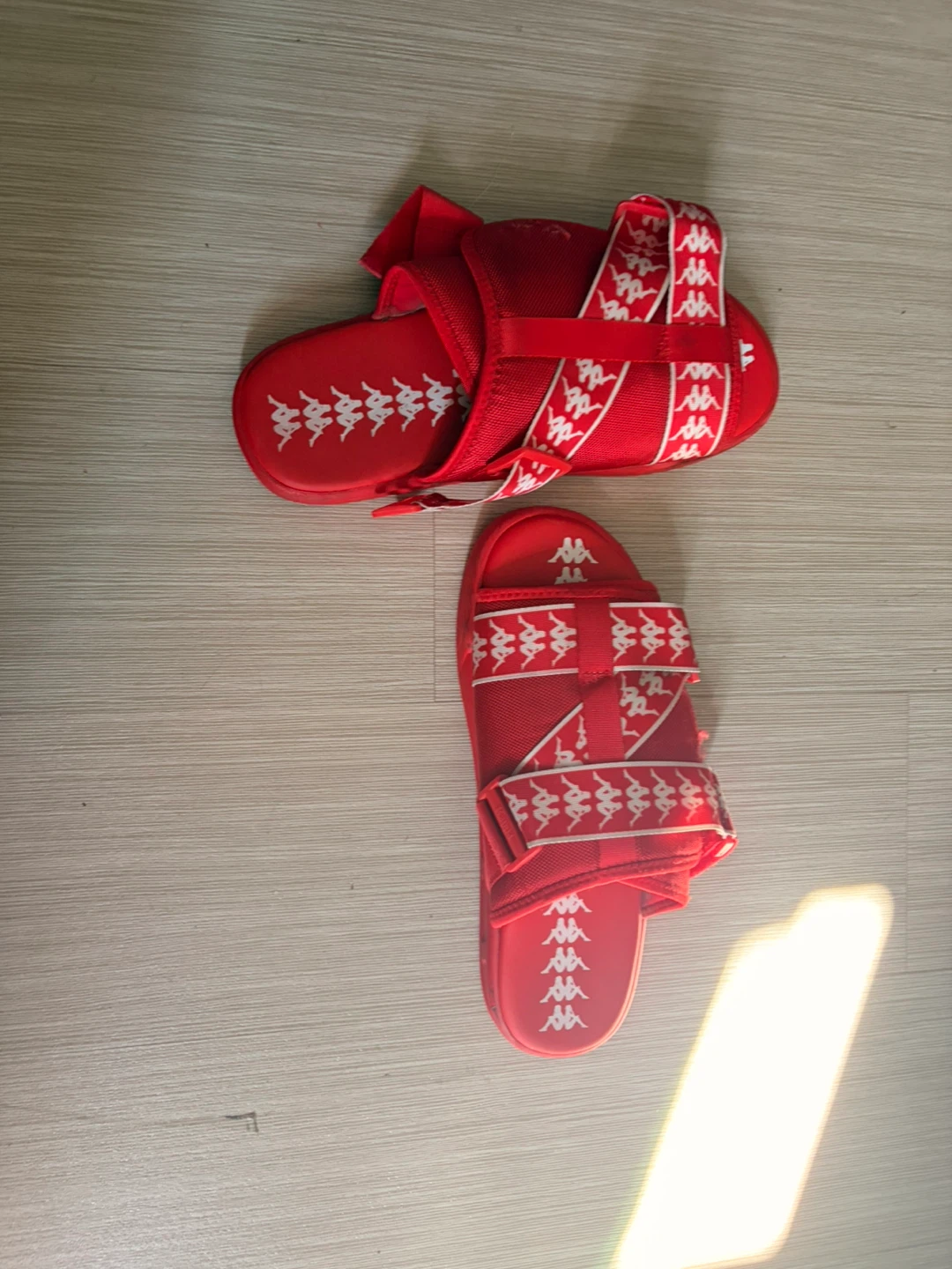 Red Kappa Slide Sandals - photo 3