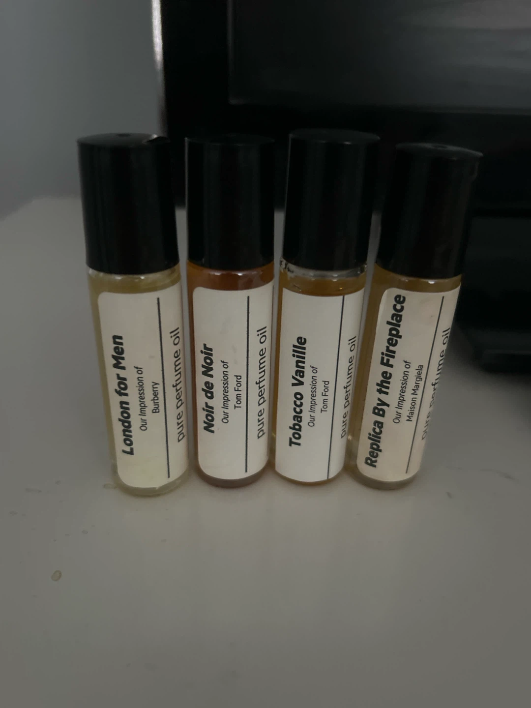 Set of 4 Impression Perfume Oil Roll-ons