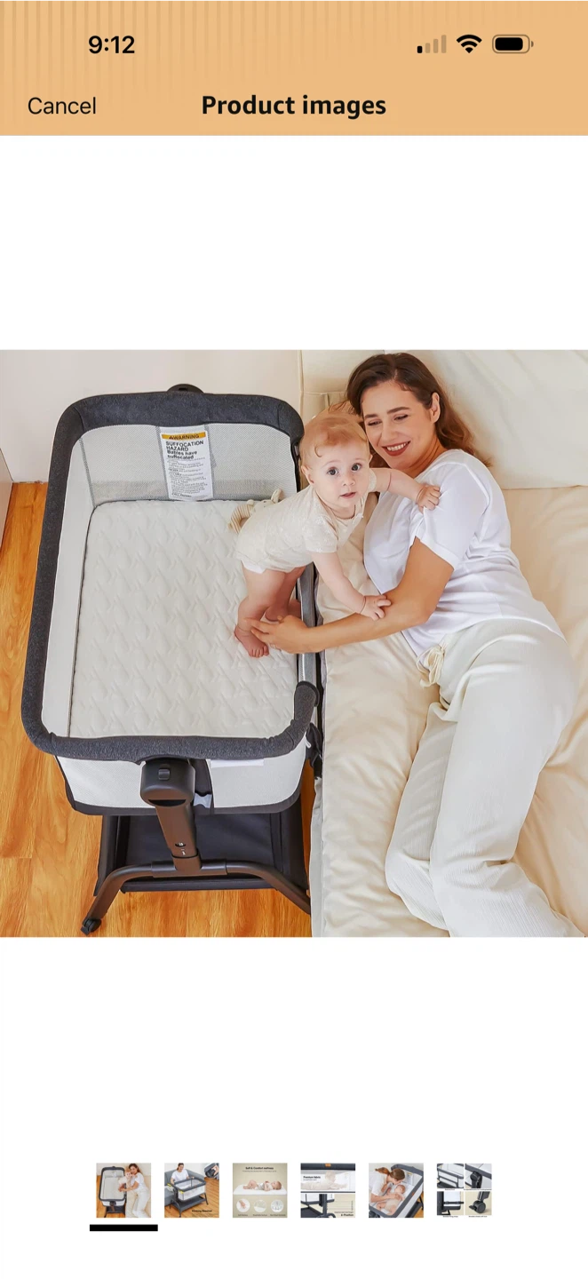 BabyBond Bedside Sleeper Bassinet