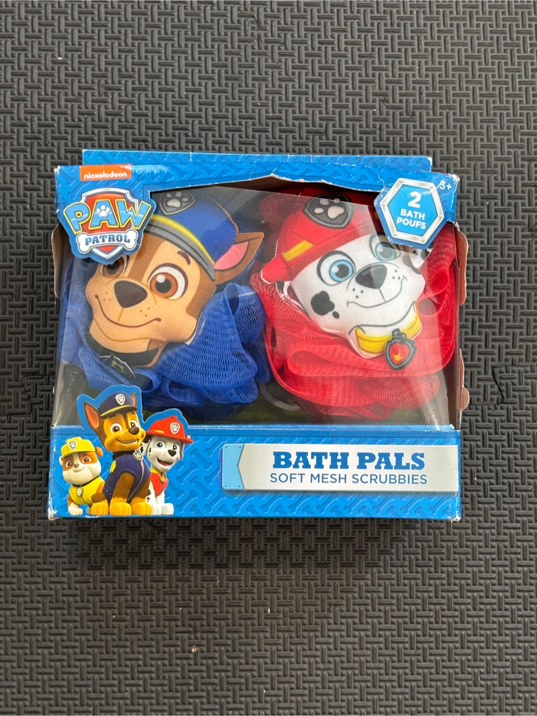Paw Patrol Bath Pals Soft Mesh Scrubbies