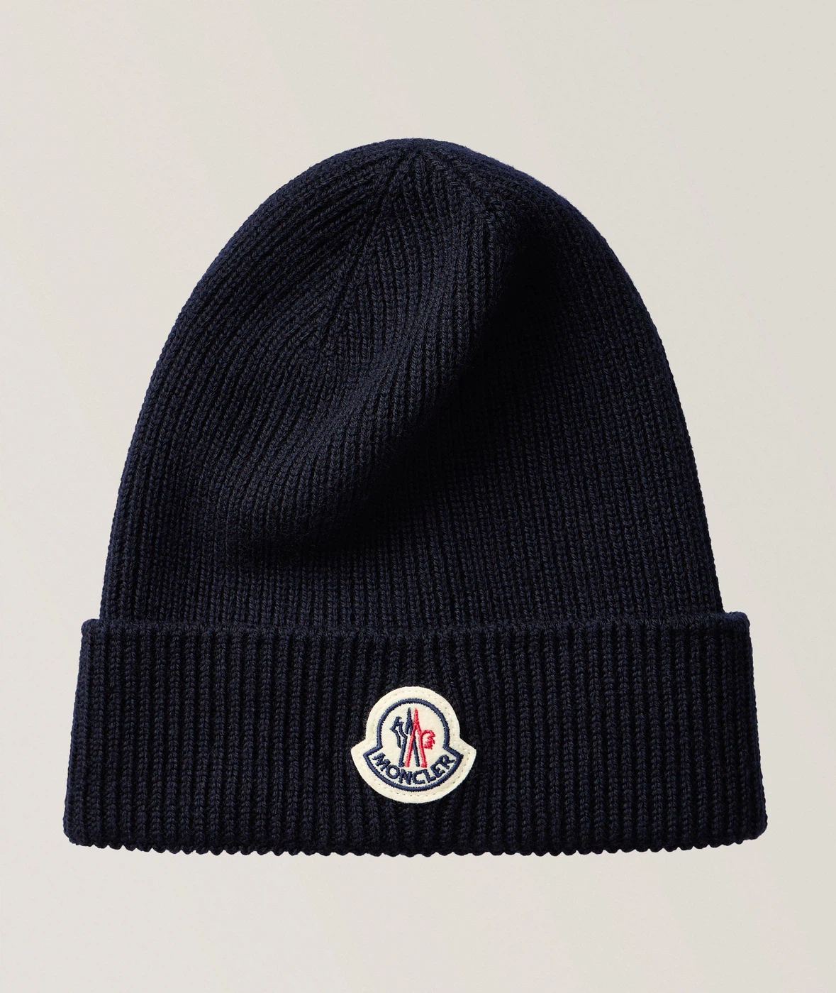 Moncler Ribbed Wool Beanie