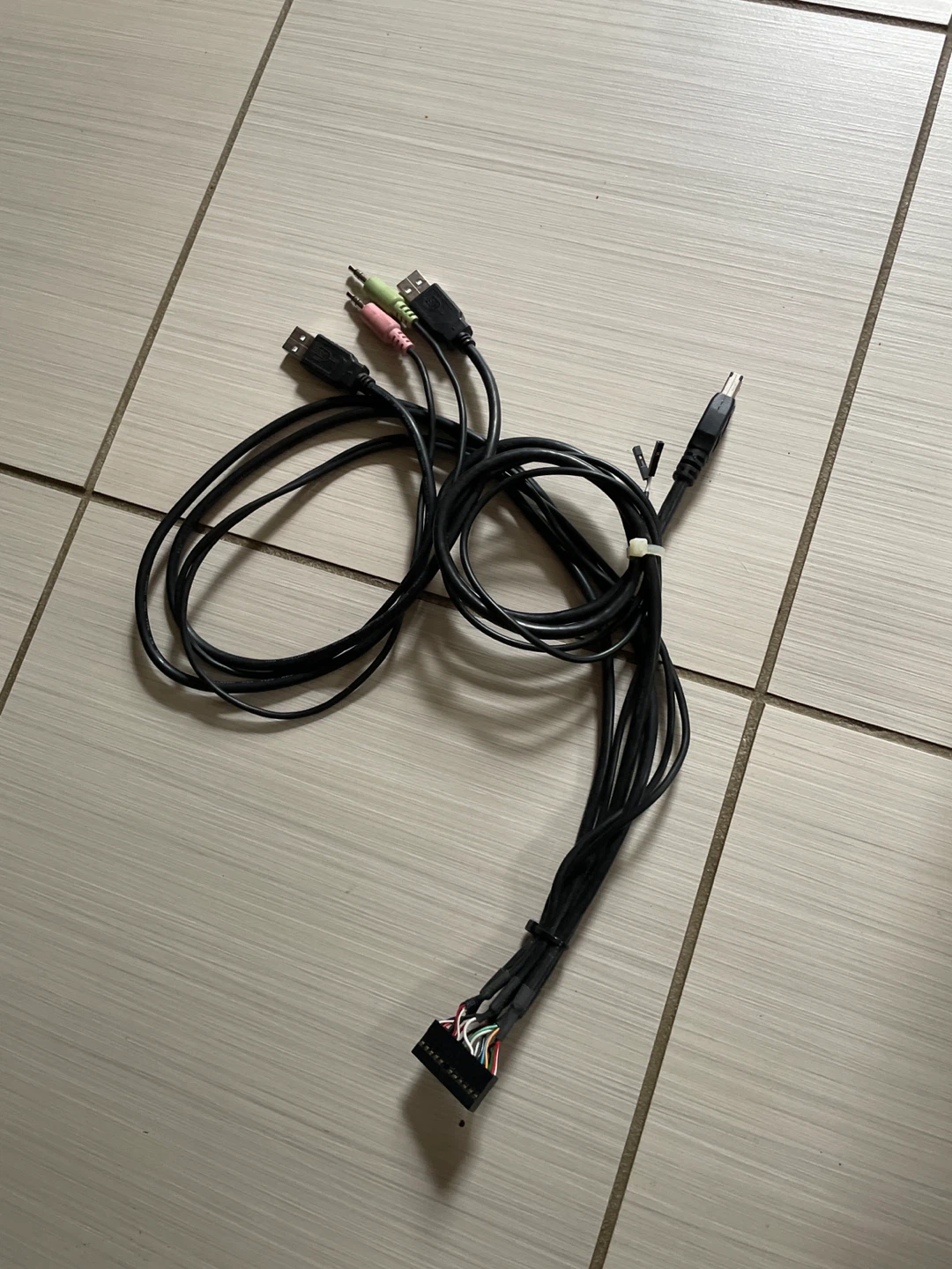 🏈Computer Case Front Panel IO Cable