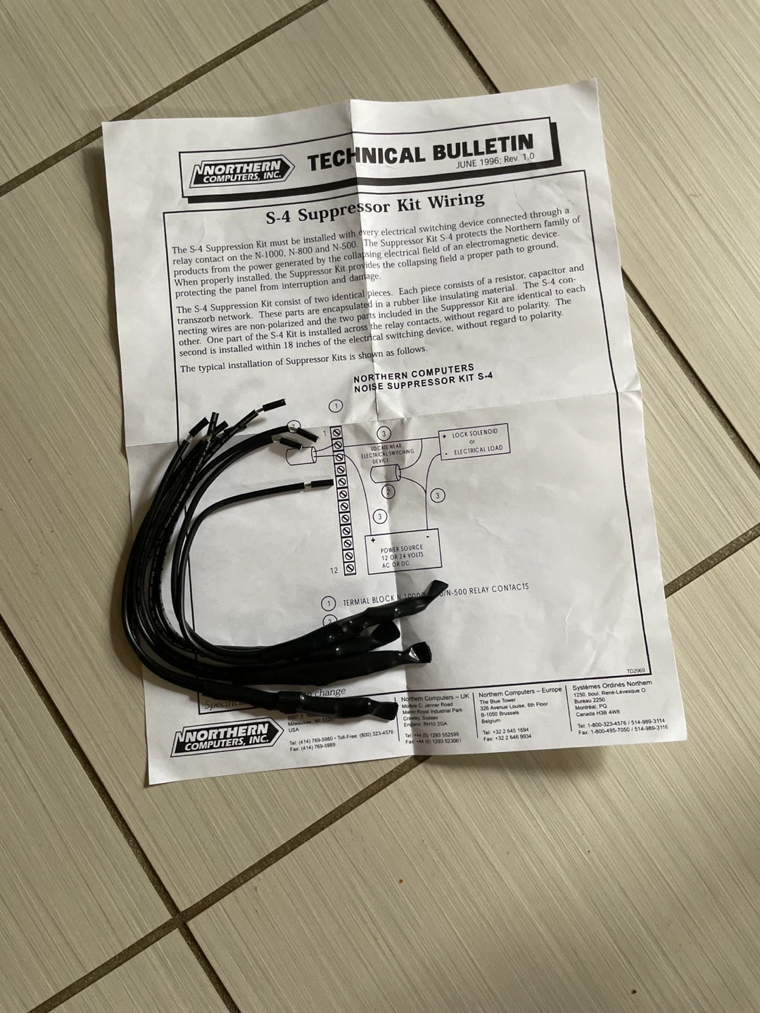 🏈Northern Computers S-4 Noise Suppressor Kit