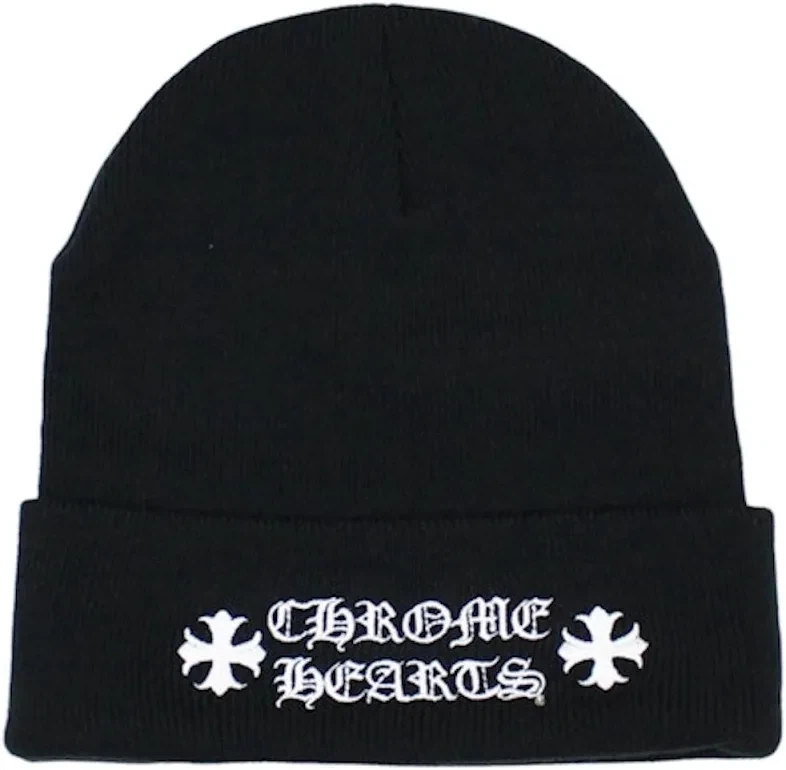Chrome Hearts Black Beanies