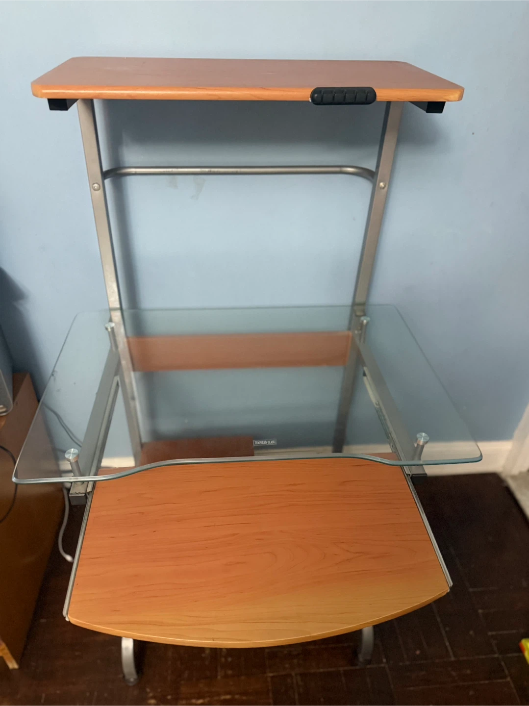 Rolling Computer Workstation Desk - photo 3