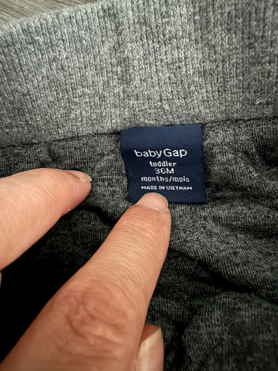 Baby Gap Toddler Jogger Pants - Grey - photo 2
