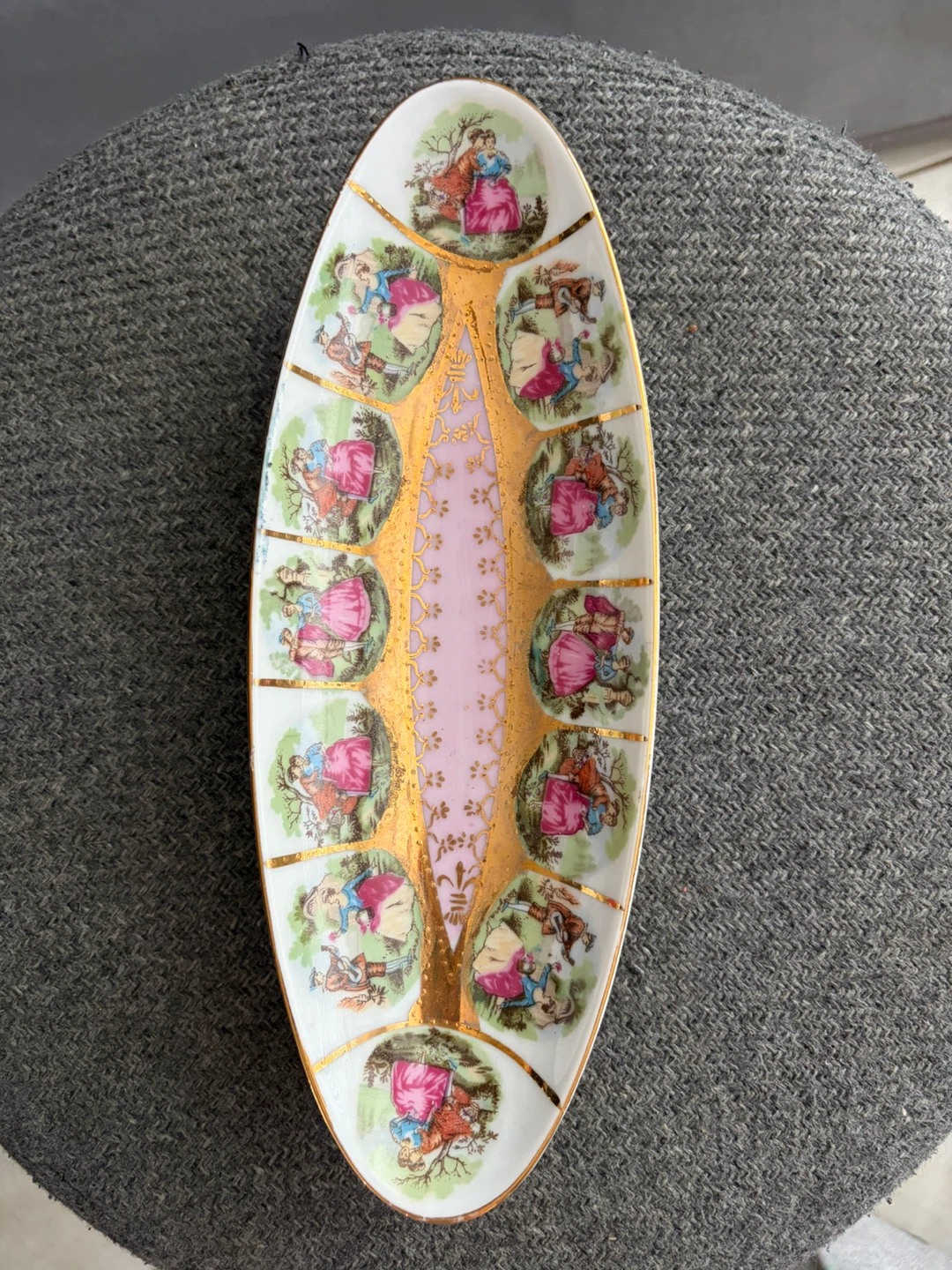 🏈  Vintage Made in Japan Decorative Dish - photo 4