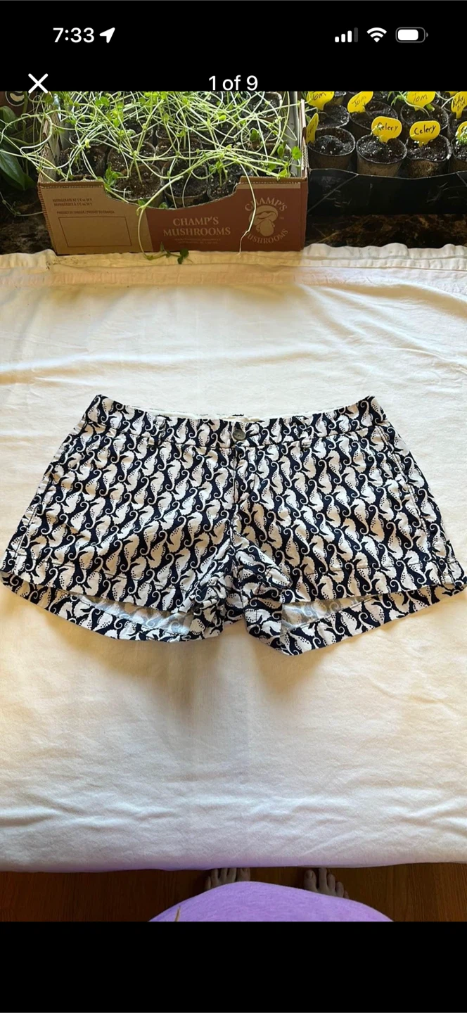 Old Navy SeaHorse Print Shorts