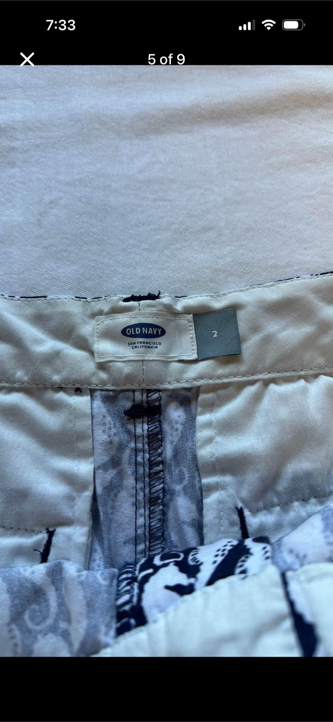 Old Navy SeaHorse Print Shorts - photo 5