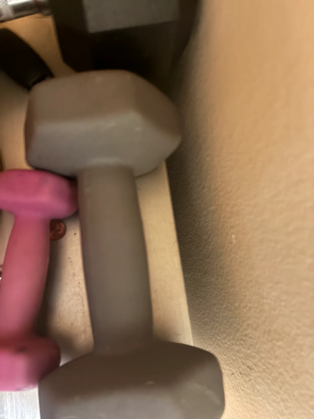 Gray neoprene dumbbell - photo 3