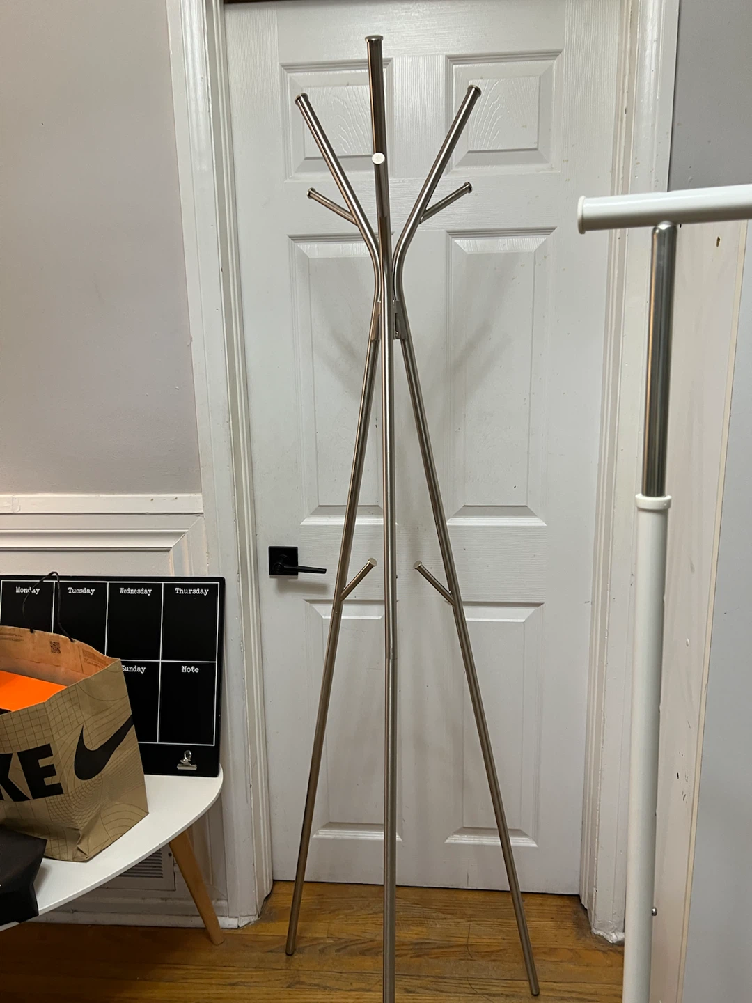 🏈 Metal Coat Rack
