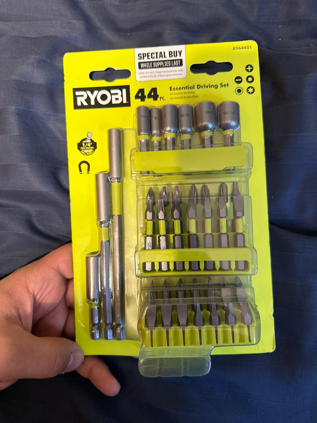 Ryobi 44-Piece Essential Driving Set