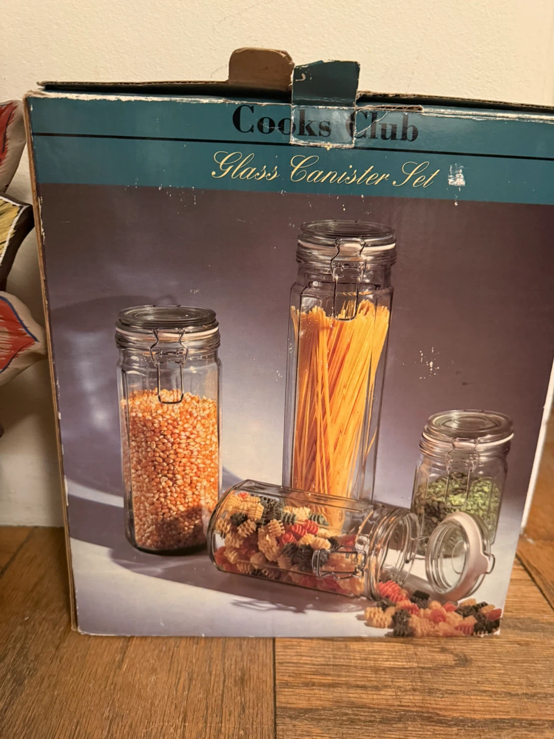 Cooks Club Glass Canister Set
