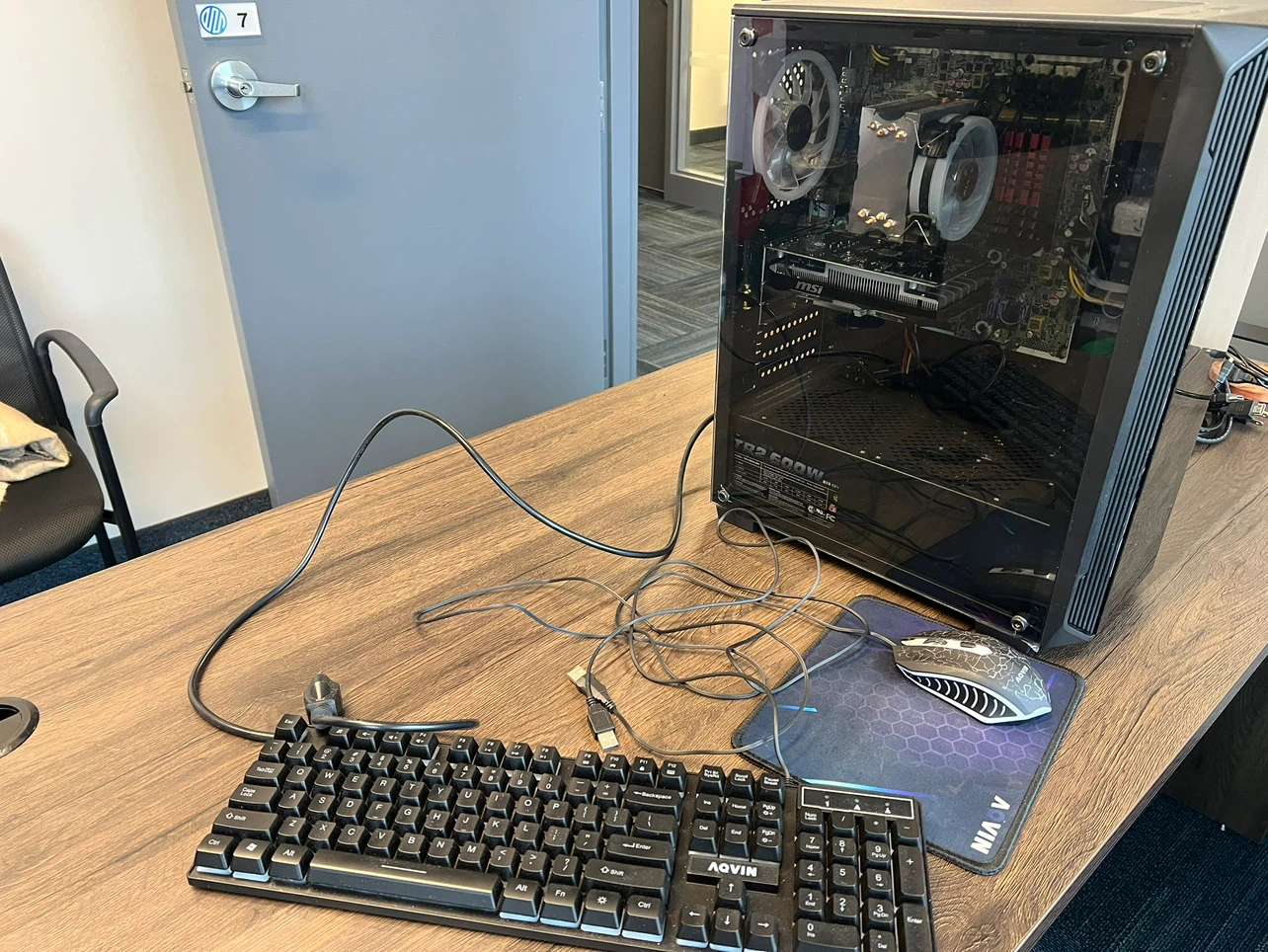 AQVIN Gaming Desktop PC with Keyboard and Mouse - photo 2