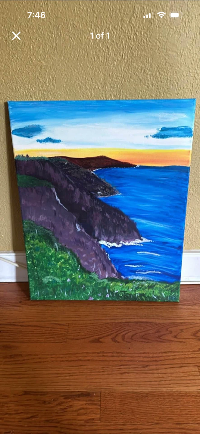 Painted Canvas Art