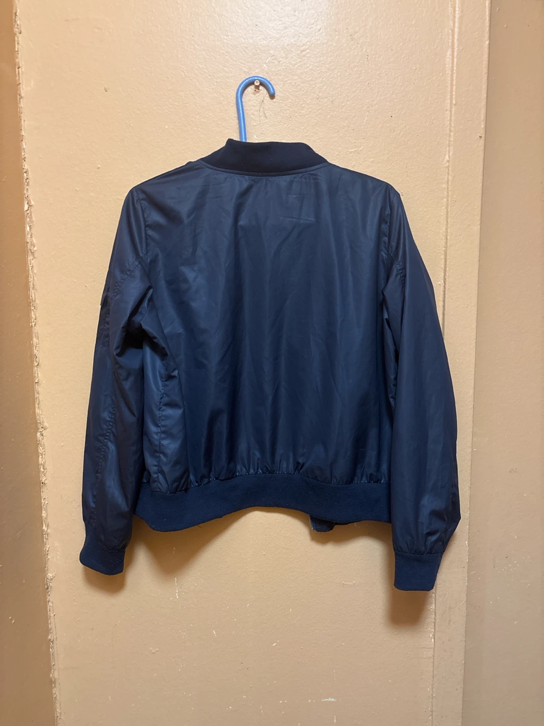 🏈Meaeor Navy Blue Bomber Jacket - photo 3