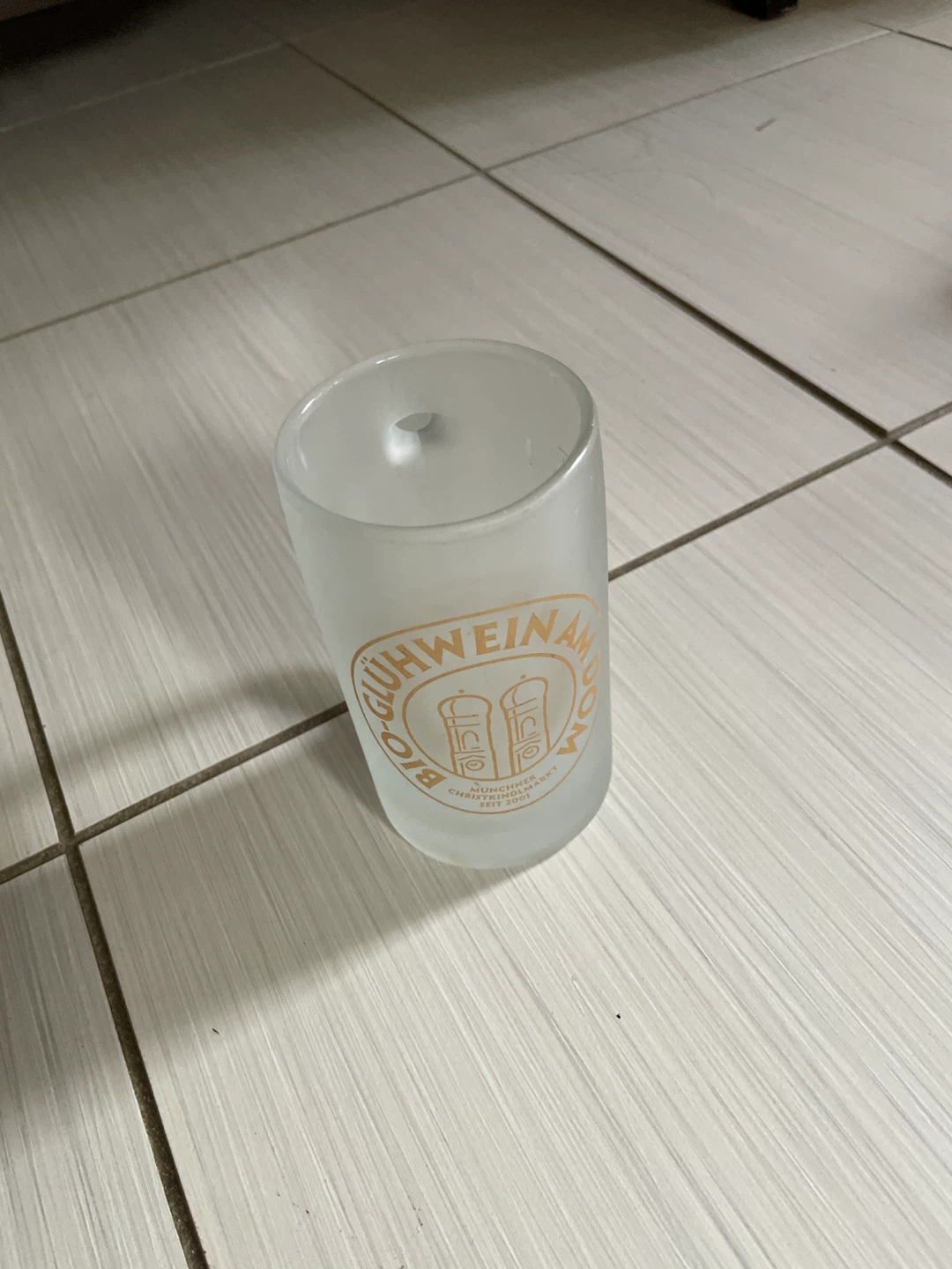 🏈Munich Christkindlmarkt Frosted Glass Mug
