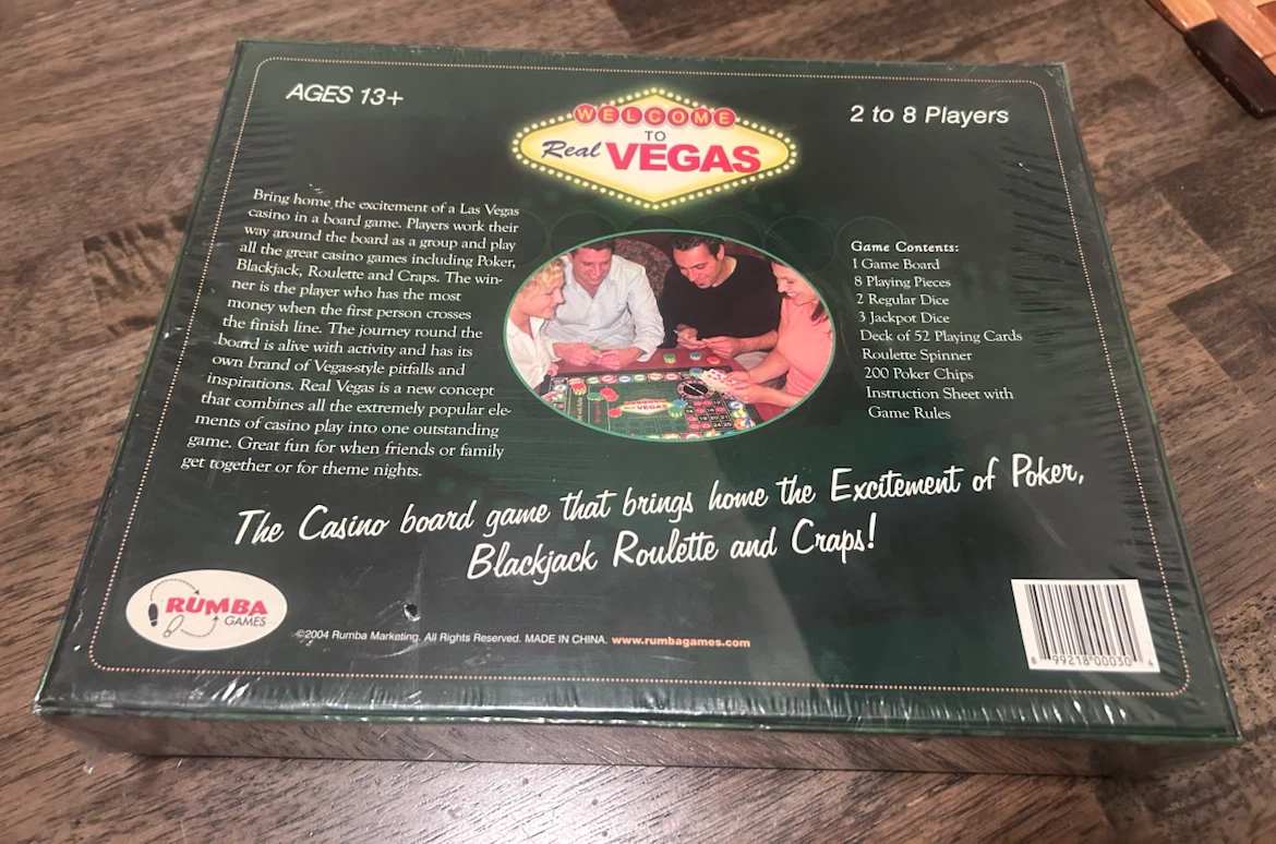 Welcome to Real Vegas Board Game - photo 2