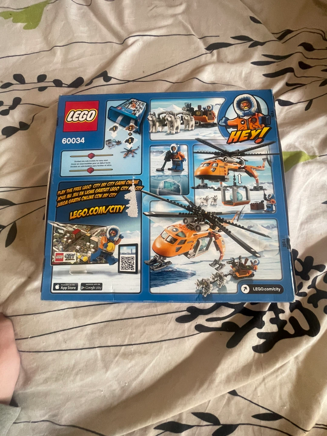 LEGO City Arctic Helicrane 60034 - photo 2
