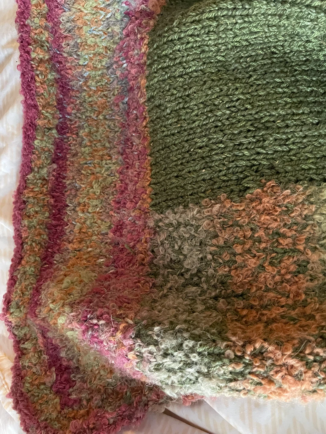 Knitted Button-Up Poncho - photo 5