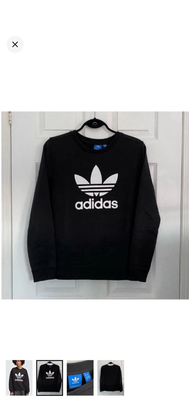 Adidas Originals Trefoil Crewneck Sweatshirt 🏈 - photo 2