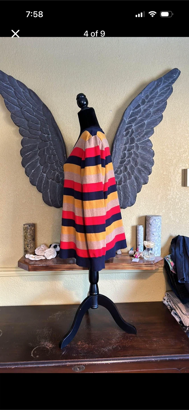 Madison Crew Striped Sweater - photo 4