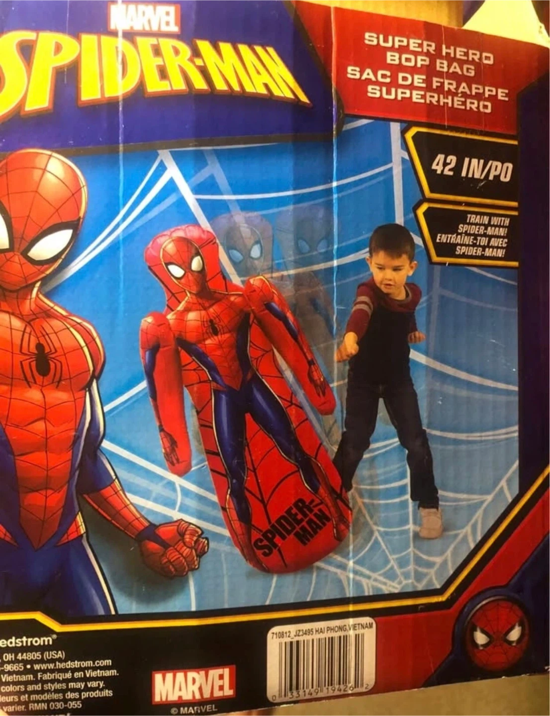 Spider-Man Bop Bag and Cinnamoroll SlimyGloop Set 🏈