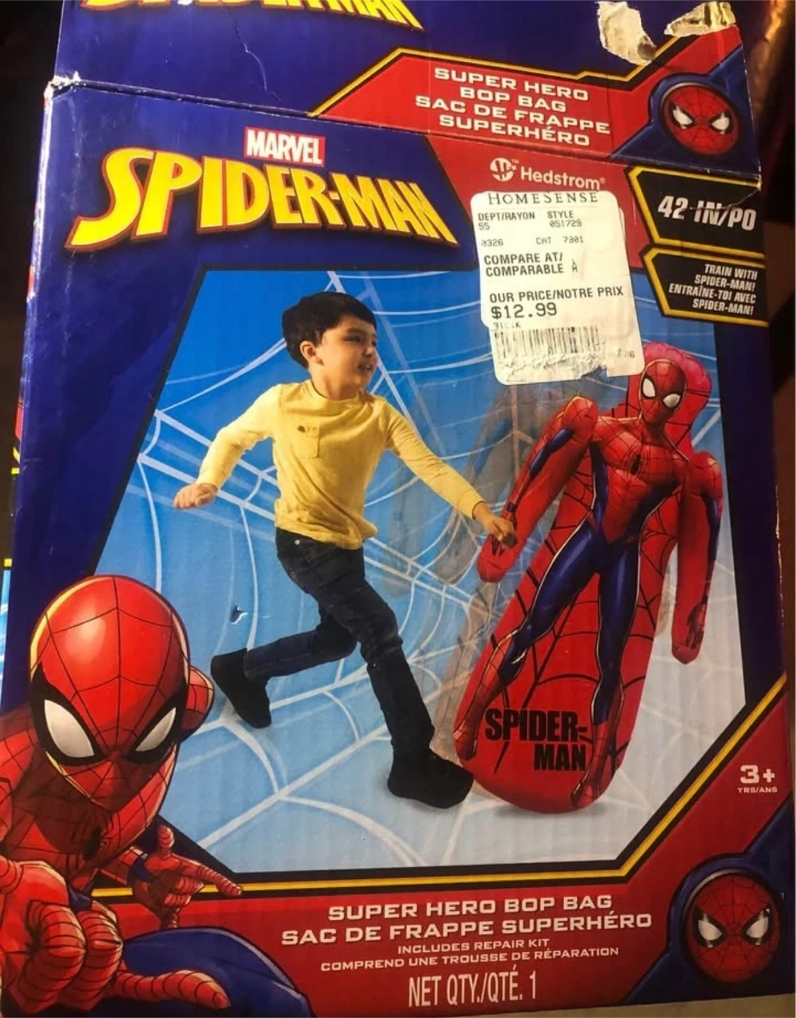 Spider-Man Bop Bag and Cinnamoroll SlimyGloop Set 🏈 - photo 2