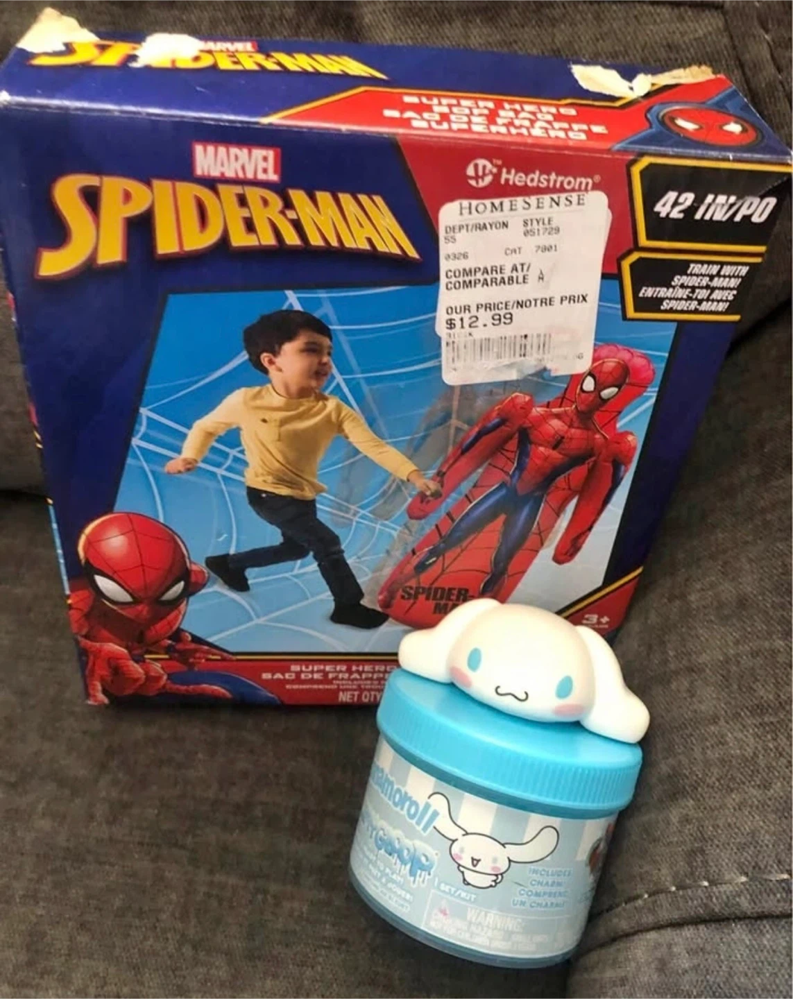 Spider-Man Bop Bag and Cinnamoroll SlimyGloop Set 🏈 - photo 3