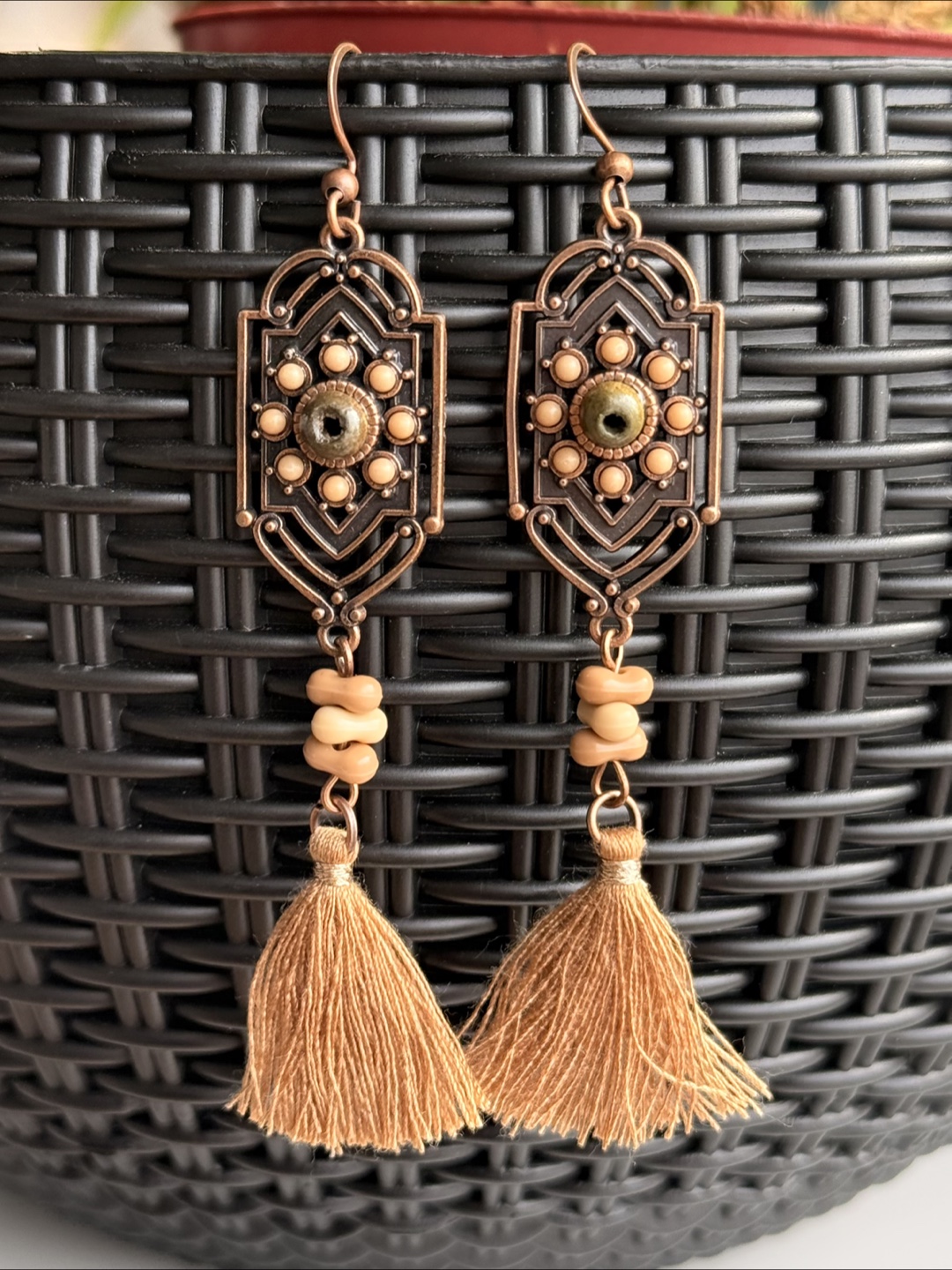 Boho Tassel Drop Earrings 🍁| NEW