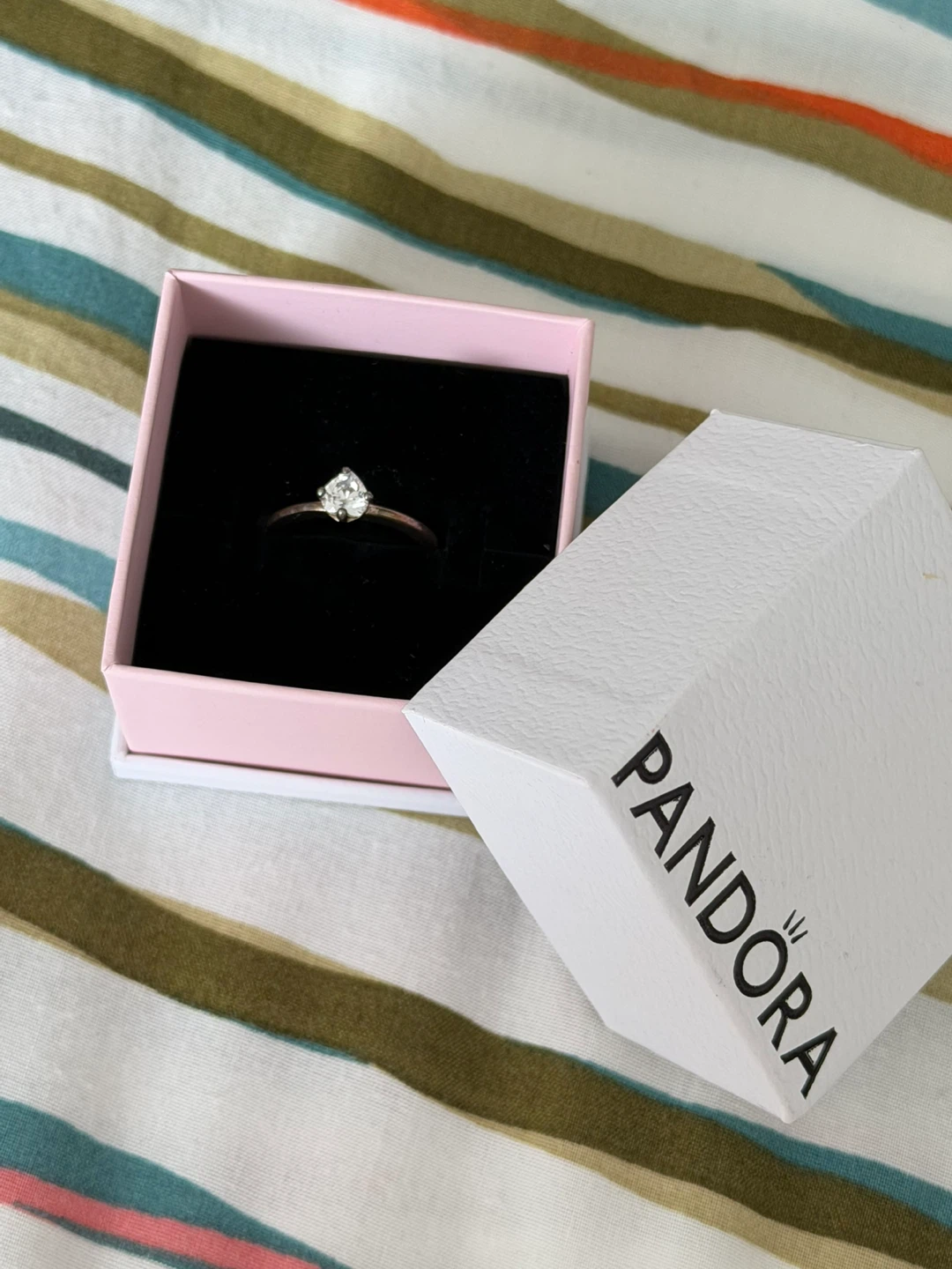 Pandora Solitaire Ring